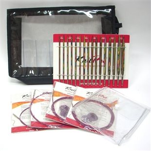 Sada vymeniteľných ihlíc KnitPro Symfonie Wood DeLuxe